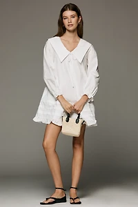 Lisa Says Gah Leigh Long-Sleeve Mini Swing Dress