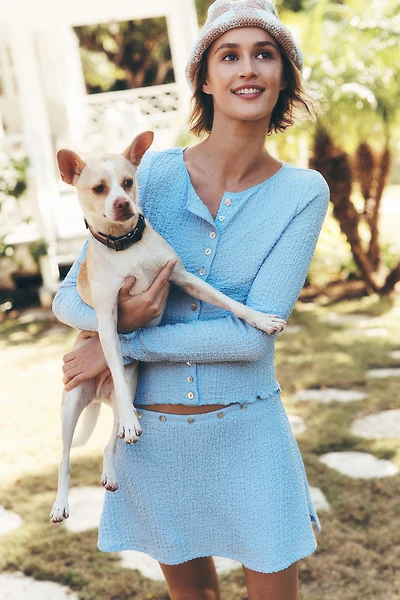 Lisa Says Gah Buttondown Long-Sleeve Top