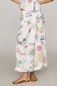 Lisa Says Gah Penny Midi Skirt