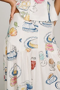 Lisa Says Gah Penny Midi Skirt