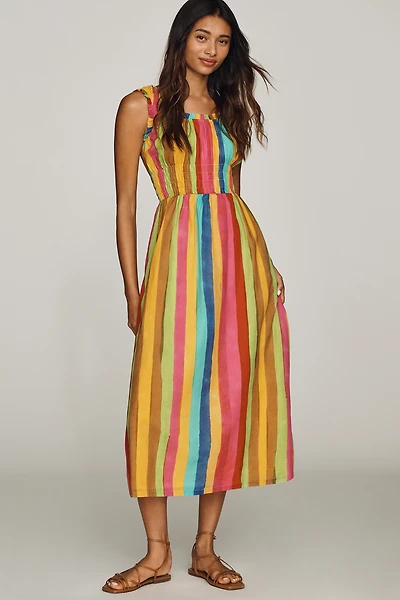 Lisa Says Gah Annie 100% Cotton Midi Dress