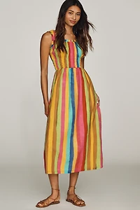 Lisa Says Gah Annie 100% Cotton Midi Dress