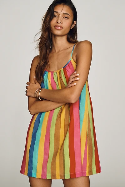 Lisa Says Gah Geneva 100% Cotton Mini Dress