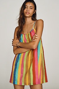 Lisa Says Gah Geneva 100% Cotton Mini Dress