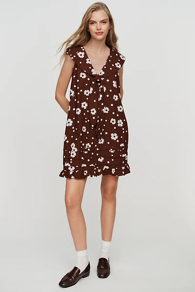 Lisa Says Gah Frances 100% Cotton Mini Dress