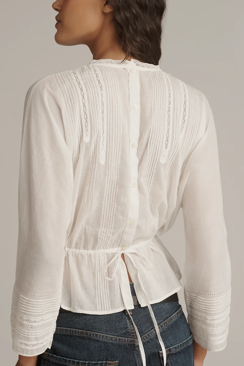 THE GREAT. Victorian Lace Top