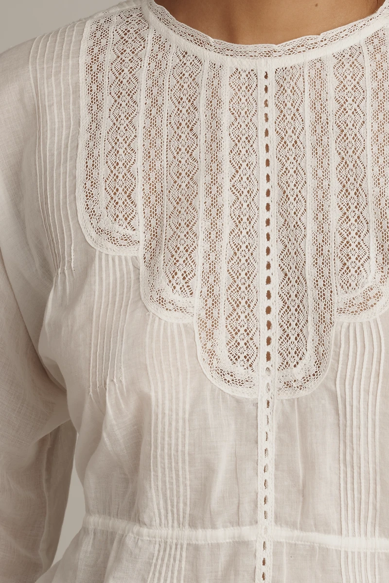THE GREAT. Victorian Lace Top
