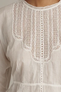 THE GREAT. Victorian Lace Top