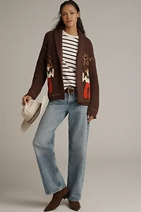THE GREAT. Lasso Lodge Cardigan Sweater