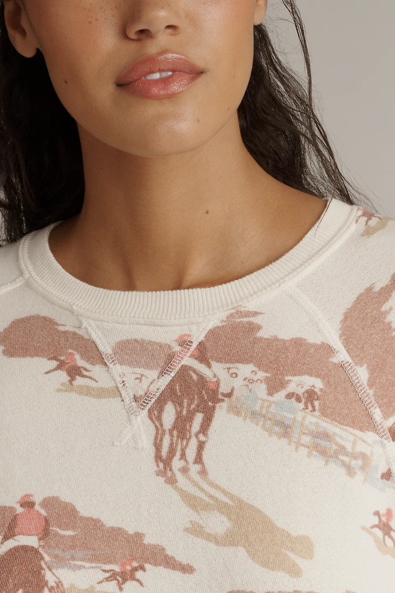 THE GREAT. Slouch Sweatshirt