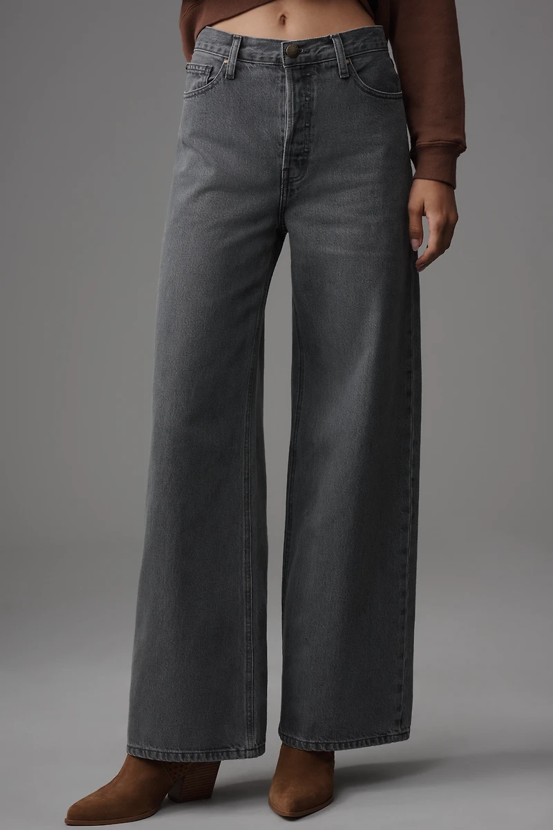 THE GREAT. Wide-Leg Slouchy Jeans