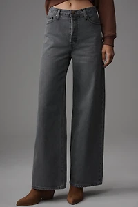 THE GREAT. Wide-Leg Slouchy Jeans