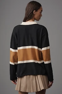 THE GREAT. Rugby Pullover Sweater