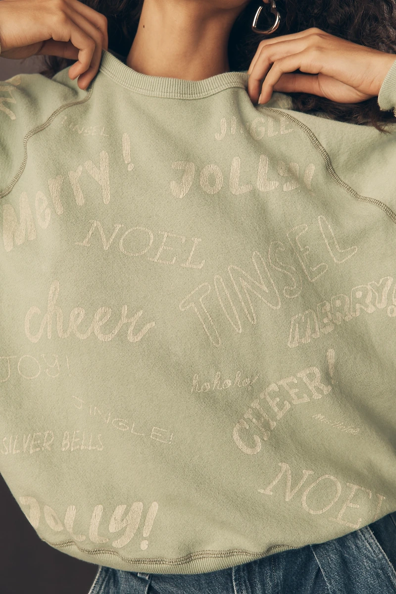 THE GREAT. Holiday Greetings Sweatshirt