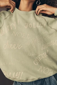 THE GREAT. Holiday Greetings Sweatshirt