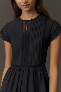 THE GREAT. Sonnet Midi Dress