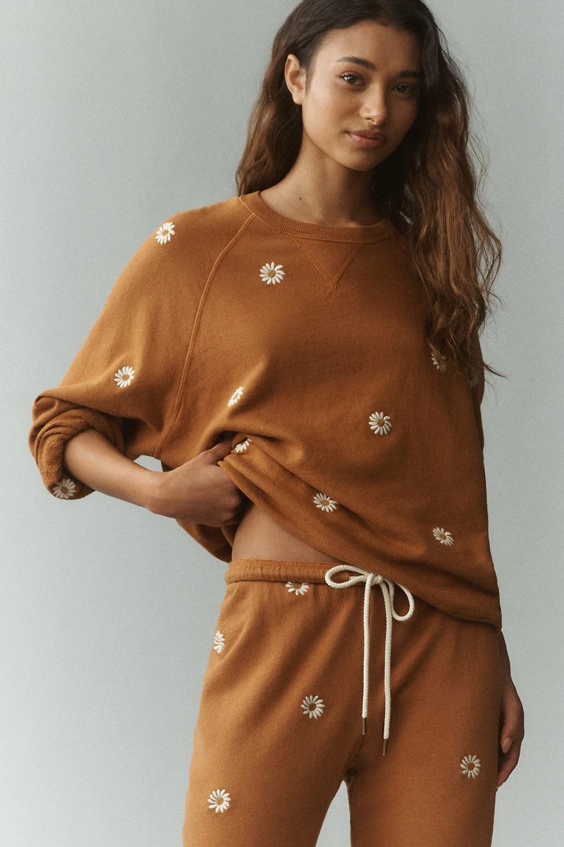 THE GREAT. The Slouch Crew-Neck Sweatshirt