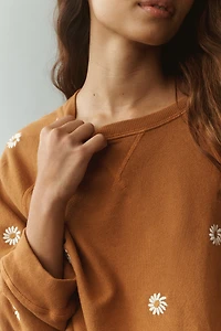 THE GREAT. The Slouch Crew-Neck Sweatshirt