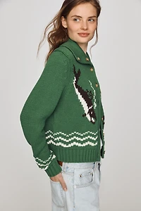 The GREAT. Bass Cardigan Sweater