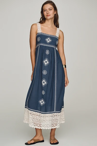 THE GREAT. Sparrow Midi Dress