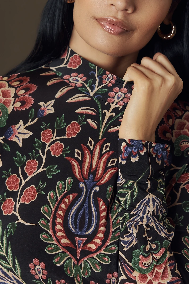 Farm Rio Ikat Floral Shirt