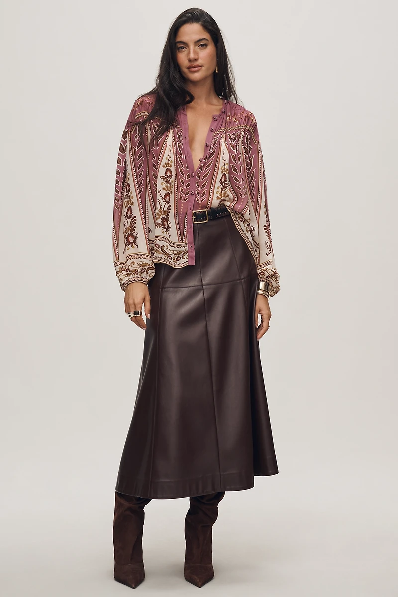 Farm Rio Ainika Smocked Blouse