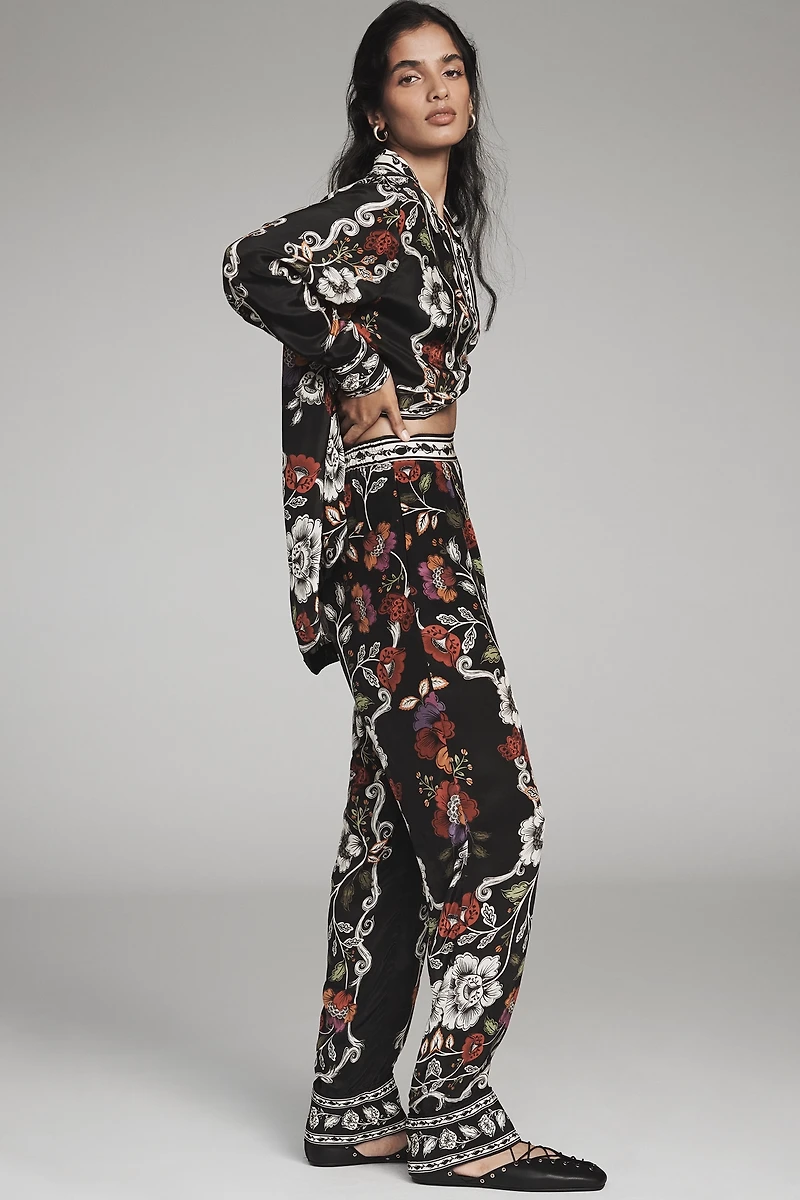 Farm Rio Rocco Flowers Pants