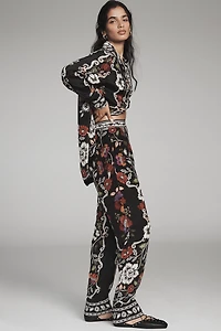 Farm Rio Rocco Flowers Pants