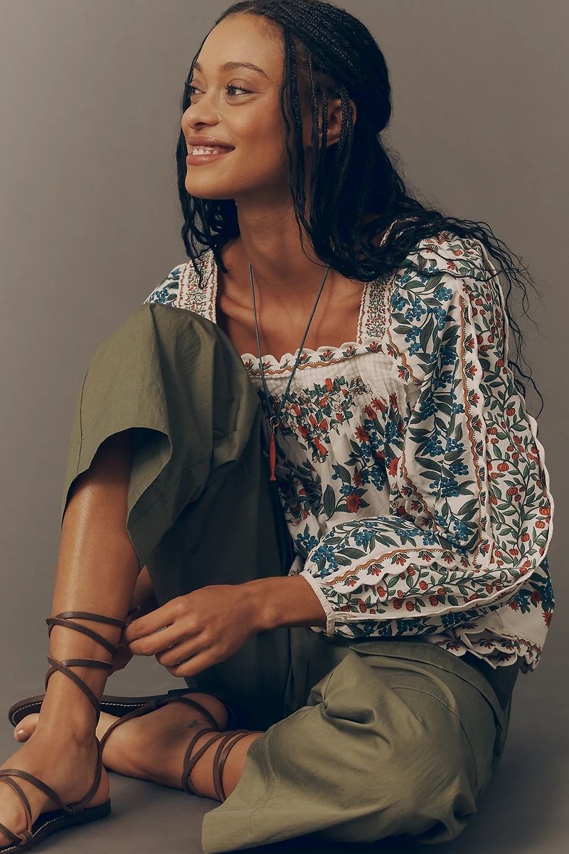 Farm Rio Beauty Scarf Top