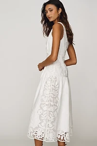 Farm Rio Richilieur Midi Dress