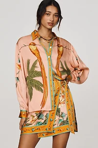 Farm Rio Birds Mini Skirt