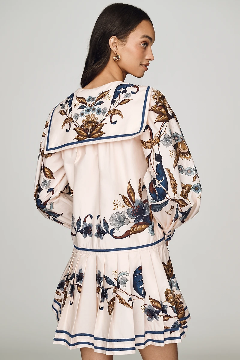 Farm Rio Nature Cotton Mini Dress