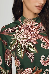 Farm Rio Arabesque Floral Mini Dress