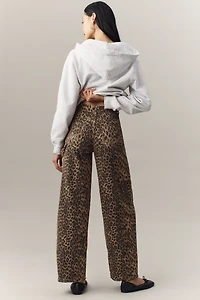 Damson Madder Dion Leopard Carpenter Cargo Pants