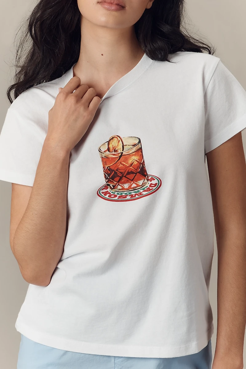 Damson Madder Negroni Shrunken Tee