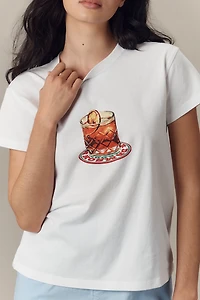 Damson Madder Negroni Shrunken Tee