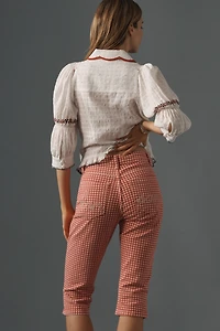 Damson Madder Capri Jeans
