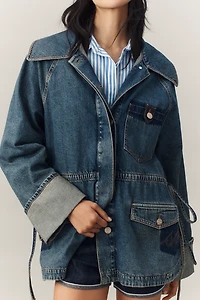 Damson Madder Emilie Workwear Denim Jacket