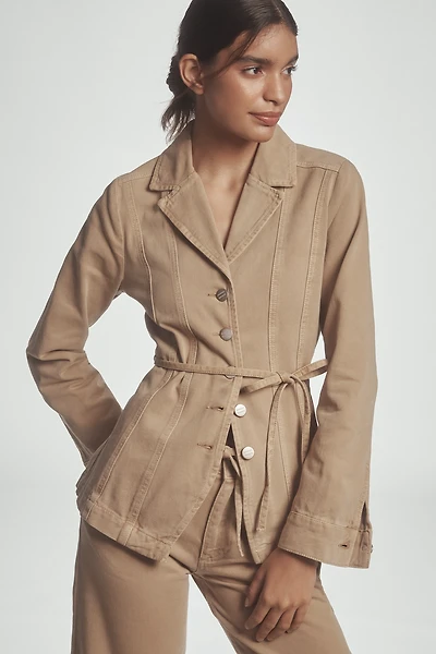 Damson Madder Francie Tie Blazer