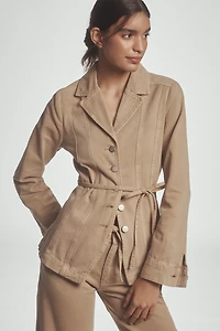 Damson Madder Francie Tie Blazer