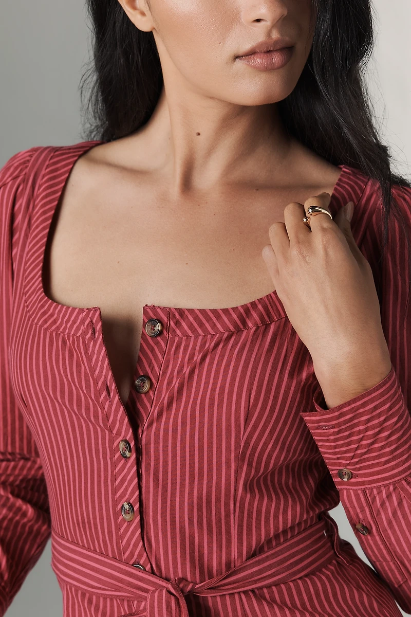 Damson Madder Clare Buttondown Blouse