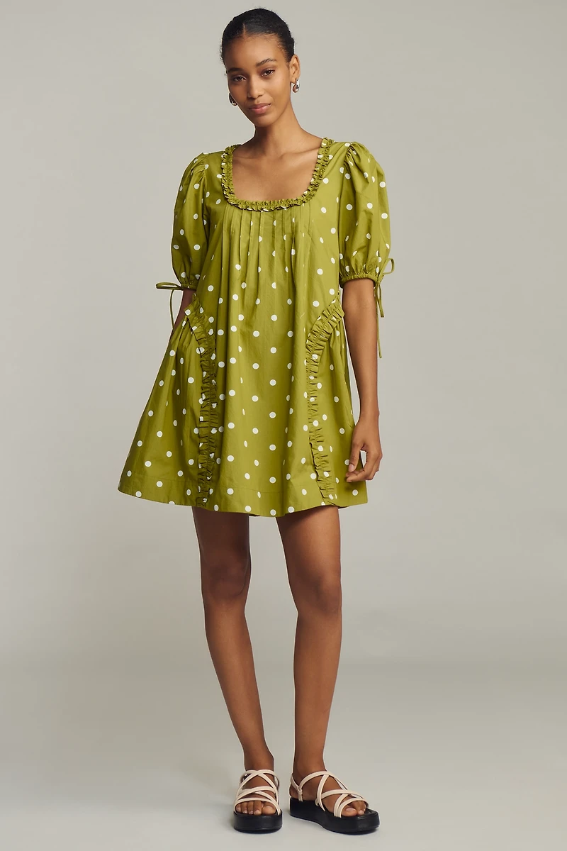 Damson Madder Meri Mini Swing Dress