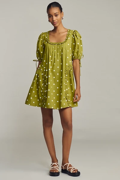 Damson Madder Meri Mini Swing Dress