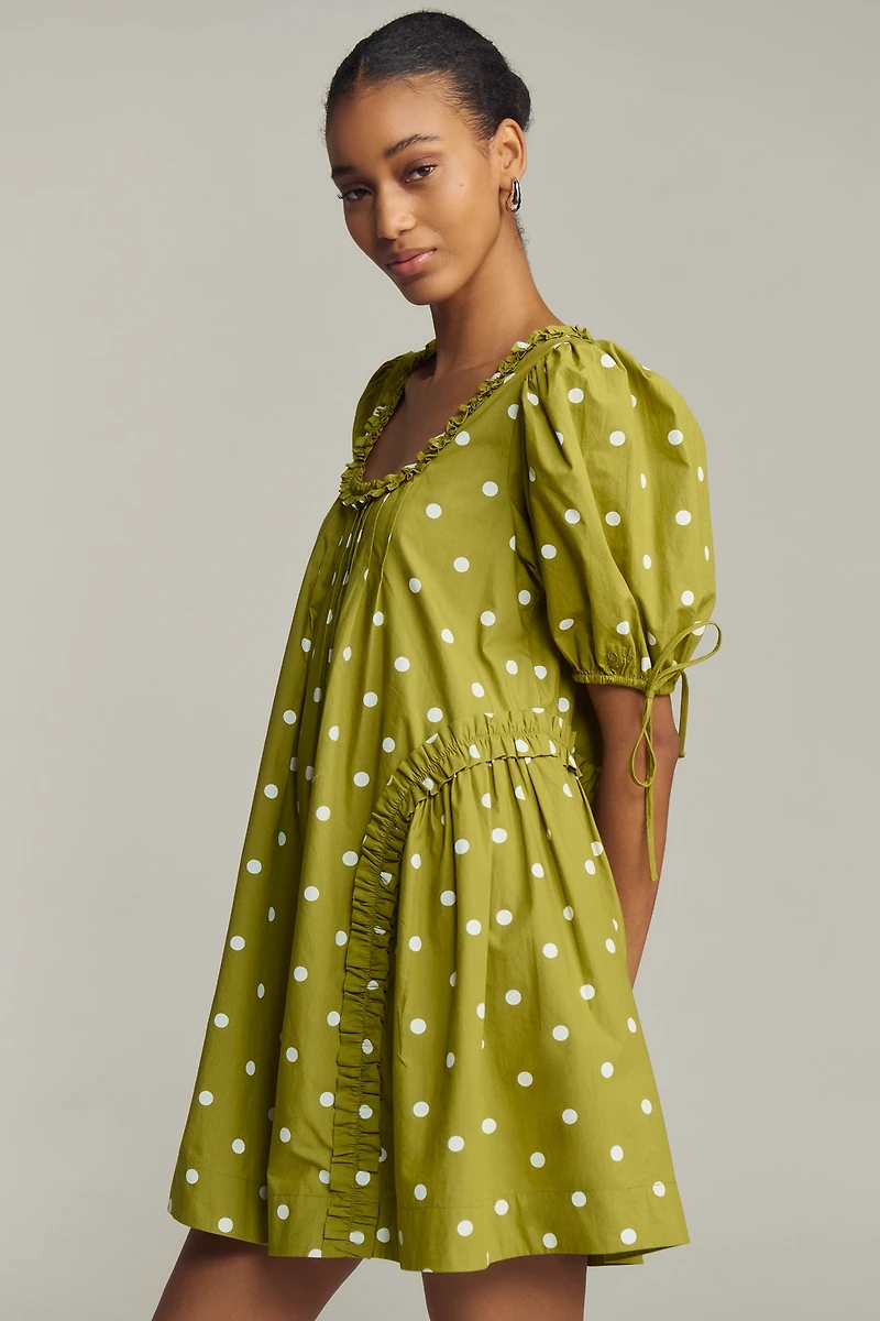 Damson Madder Meri Mini Swing Dress