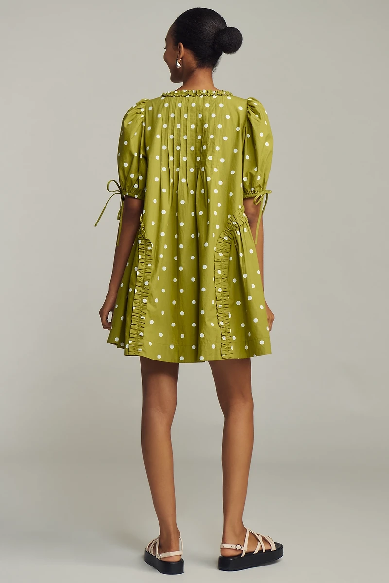 Damson Madder Meri Mini Swing Dress