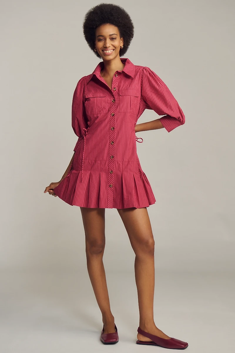 Damson Madder Maisie Mini Shirt Dress