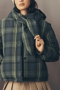 Damson Madder Hooded Pearl Puffer Coat
