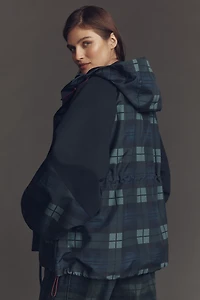 Damson Madder Liu Plaid Raincoat