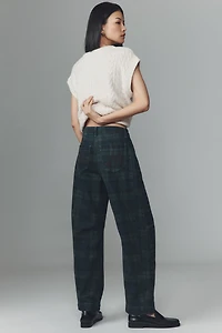 Damson Madder Neve High-Rise Straight-Leg Jeans