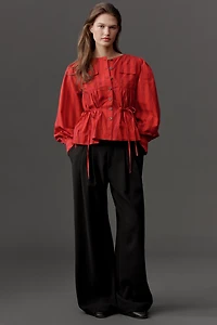 Damson Madder Charlize Buttondown Blouse